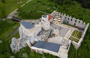 Odrestaurowany zamek w Rabsztynie czeka na zwiedzających
