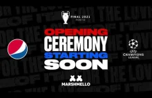 Dziwna ceremonia otwarcia finału Ligi Mistrzów 2021