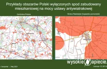 Zakaz budowy domów na 631 tys. ha. Rząd pokazał mapę.