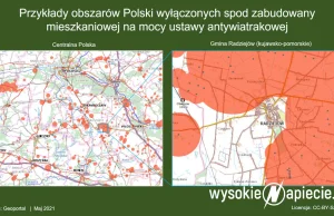 Zakaz budowy domów na 631 tys. ha. Rząd pokazał mapę.