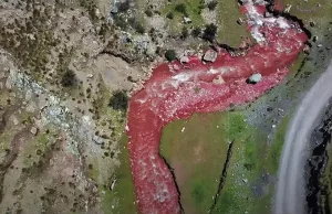 Wyjątkowe zjawisko "Czerwonej Rzeki". Gdzie można ją zobaczyć?