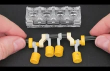 Buduj i testuj silniki Lego: 1-cyl, S2, V2, F2, U2, W3, S4, H4, X4, radial-6