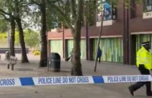 Grozba zamachu bombowego na centrum szczepien w Londynie [ang]