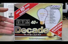 Decade Bulb : żarówka wolframowa, która wytrzyma dłużej niż wasze wszystkie LEDy