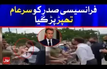 France President Emmanuel Macron Publicly Slapped on the Face