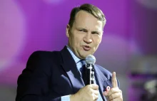 Sikorski wulgarnie przejechał się po TVP za materiały o Tusku.