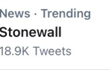 Wielka draka w LGBT Stonewall. Setki tysięcy funtów i 19k Tweetów.