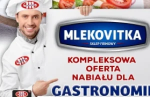 Polski potentat mleczarski uruchomił sprzedaż online dla barów i restauracji.