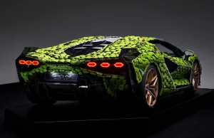 Zobaczcie replikę LEGO Lamborghini Sian w skali 1:1