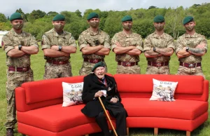 Brytyjska armia honoruje weterana