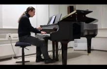 (C64) The Great Giana Sisters - piękne solo na pianinie.