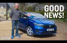 James May recenzuje nową Dacia Sandero.