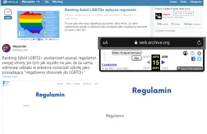 Szymon z kanału Wojna Idei powiela fejka o rankingu szkół LGBTQ z głównej Wykopu