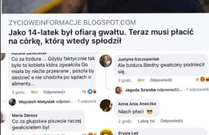 Jako 14-latek był ofiarą gwałtu. Teraz musi płacić alimenty