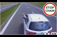 Debil na autostradzie