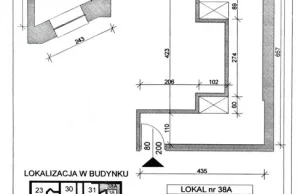 Patokorytarz zakończony 14-metrową klitką. Przypomina ślimaka