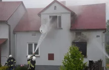 Pożar domu w Brzyskach. Strażacy znaleźli zwęglone zwłoki | Moje Jasło