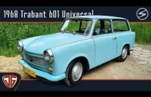 Trabant 601 - prymityw z NRD z kilkoma ciekawymi rozwiązaniami.