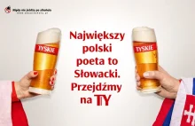 'Słowacki był Polakiem' w reklamie Tyskie przed meczem Polska - Słowacja
