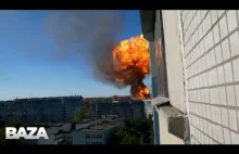 Wybuch stacji benzynowej w Nowosybirsku, Rosja