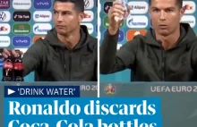 Cristiano Ronaldo: "Pij wodę"