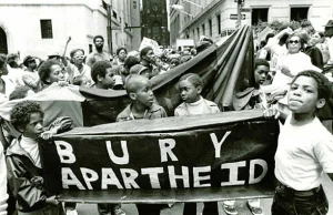 APARTHEID LEADERS MUST FACE PROSECUTION LIKE THE NAZI CRIMINALS