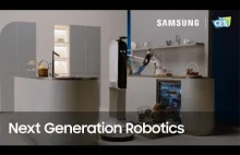 Samsung prezentuje nowej generacji multi-taskowego robota.
