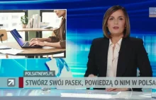 Nowy generator pasków grozy POLSAT i TV TRWAM! Opcjonalna miniaturka w tle.