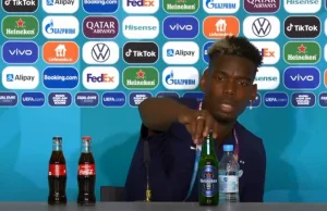 Paul Pogba bojkotuje Heinekena, a Cristiano Ronaldo markę Coca-Cola