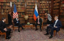 Biden i Putin spotkali się w Genewie. "Pomiędzy państwami nie ma żadnych...