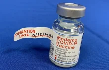 Szczepionka Moderna COVID-19 zapobiegła 95% nowym zakażeniom po pierwszej dawce.