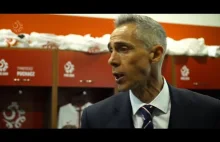 Paulo Sousa wściekły w przerwie meczu POLSKA - ROSJA