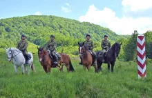 Granica z Ukrainą. Tylko jej w Polsce pilnują jeźdźcy na koniach
