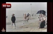 Oryginalne nagranie, dzień na plaży w 1899 roku.