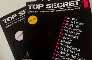 Reedycja kultowego magazynu o grach Top Secret