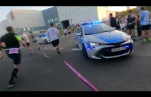 Nieudana policyjna próba przerwania Wizz Air Katowice Half Marathon 19.06.2021