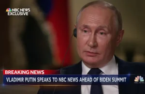 Putin w wywiadzie dla NBC: nie mamy w zwyczaju zabijania nikogo xd