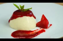 Idealny deser na lato - Truskawkowa Panna Cotta