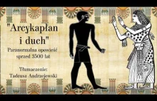 "Arcykapłan i duch" - literatura Starożytnego Egiptu
