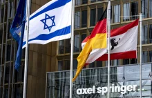 Axel Springer: masz problem z flagą Izraela? Poszukaj innej pracy