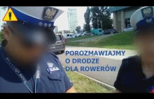 Dżak Nikulson na tropie, czyli policja i rowerzyści