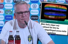 Co tam mecz! Dziennikarze pytali Szwedów, czy będą promować LGBT