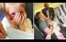 Rodzina wyrzucona z samolotu bo 2-letnie dziecko nie chciało założyć maski