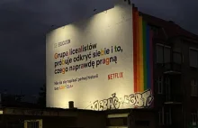 Mural Netflix w Gdańsku