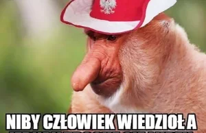 Niby człowiek wiedzioł