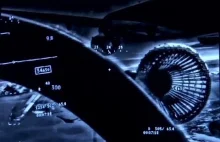 Hełm pilota F-35. Prawdziwe nagranie, nie CGI.