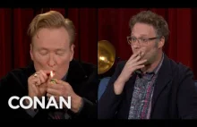 Conan Takes A Hit Of Seth Rogen’s Joint - CONAN on TBS