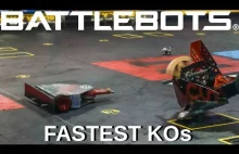 Top 5 Fastest Regular Season KOs - BattleBots