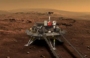 Łazik Zhurong przesłał pierwsze dźwięki nagrane na powierzchni Marsa