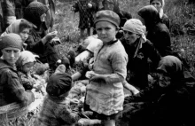 Niemieckie bestialstwo czyli dzieci w Niemieckim obozie Auschwitz-Birkenau.